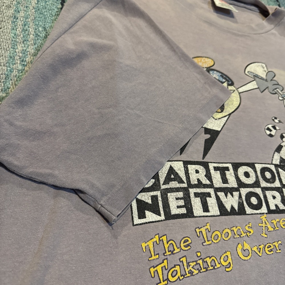 Vintage Dexter's Laboratory Shirt 90's Cartoon Network Grail Men's Size XL Rare - Picture 8 of 16